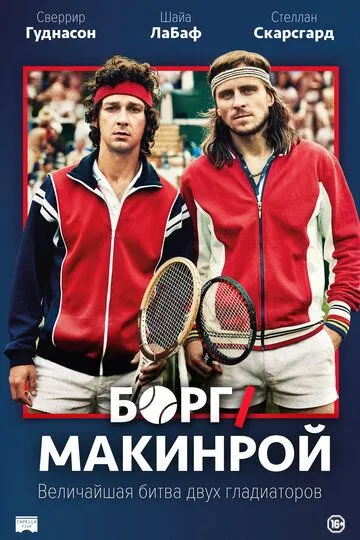 Борг/Макинрой (2017) смотреть онлайн